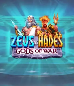 Experience the mythological battlefield of the Zeus vs Hades: Gods of War game by Pragmatic Play, showcasing Zeus, the god of thunder alongside the fiery Hades with his scepter. This graphic depicts the dramatic clash between the gods, set against a dynamic background. Perfect for fans of Greek myths, offering a captivating escape. 